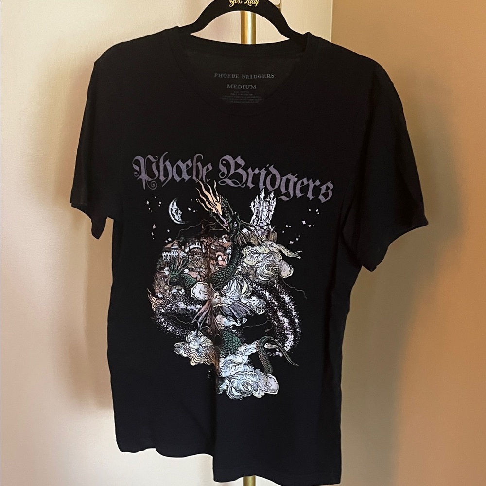 Phoebe Bridgers Black Graphic Tee